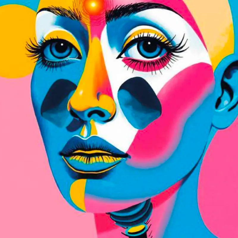 Official IN OFFICE event artwork showing a stylised face and airway